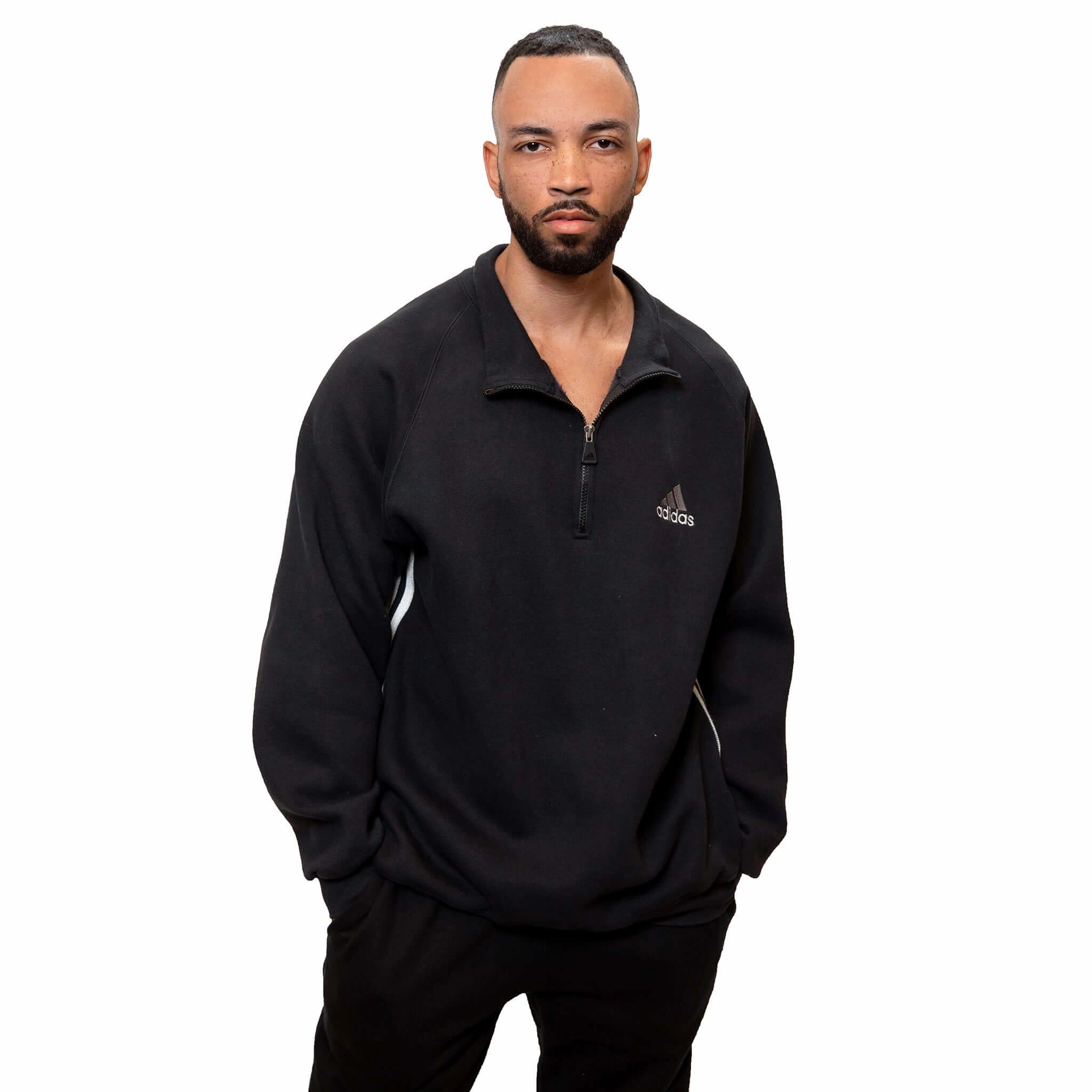 Convenient Warm Comfort VINTAGE ADIDAS SWEATSHIRT SIZE XL MADE IN USA