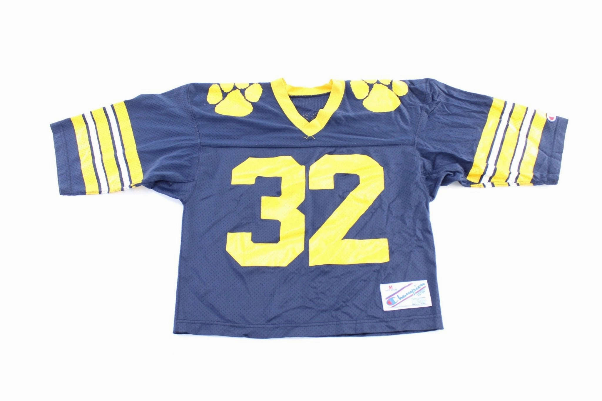 Vintage Champion Embroidered Logo #32 McCleery Jersey Layered construction Air Mesh