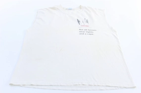 Smooth Finish Vintage Compaq Not All Heroes Wear Tights And A Cape Tank Top