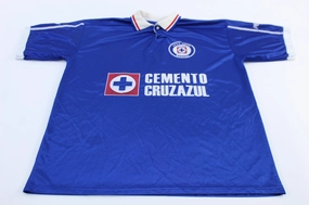 Athletic Performance Non Irritating Tags Vintage Cruz Azul Deportivo Soccer Jersey
