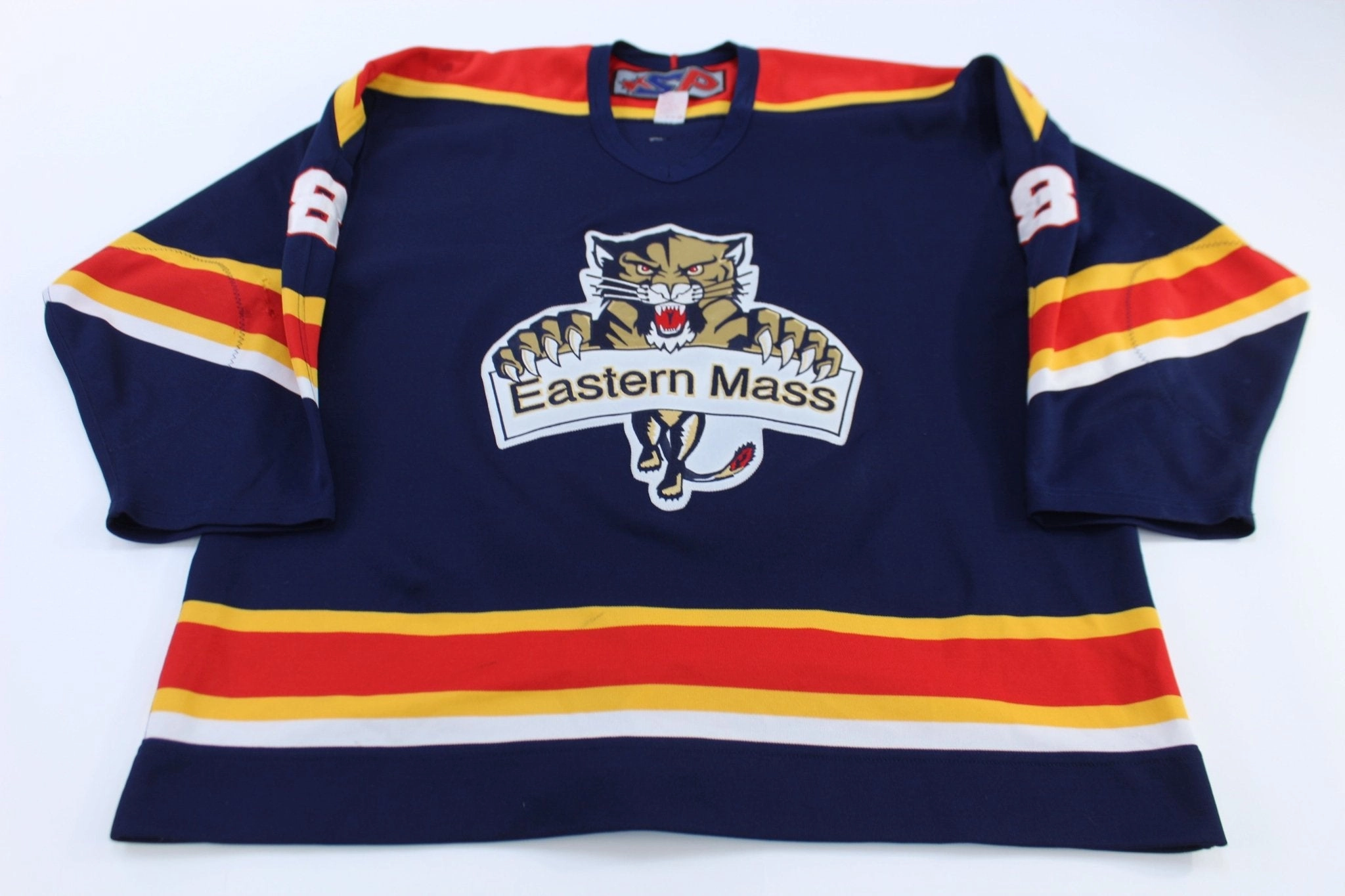 Smooth Silicone Gripper Vintage Florida Panthers Hockey Eastern Mass Jersey