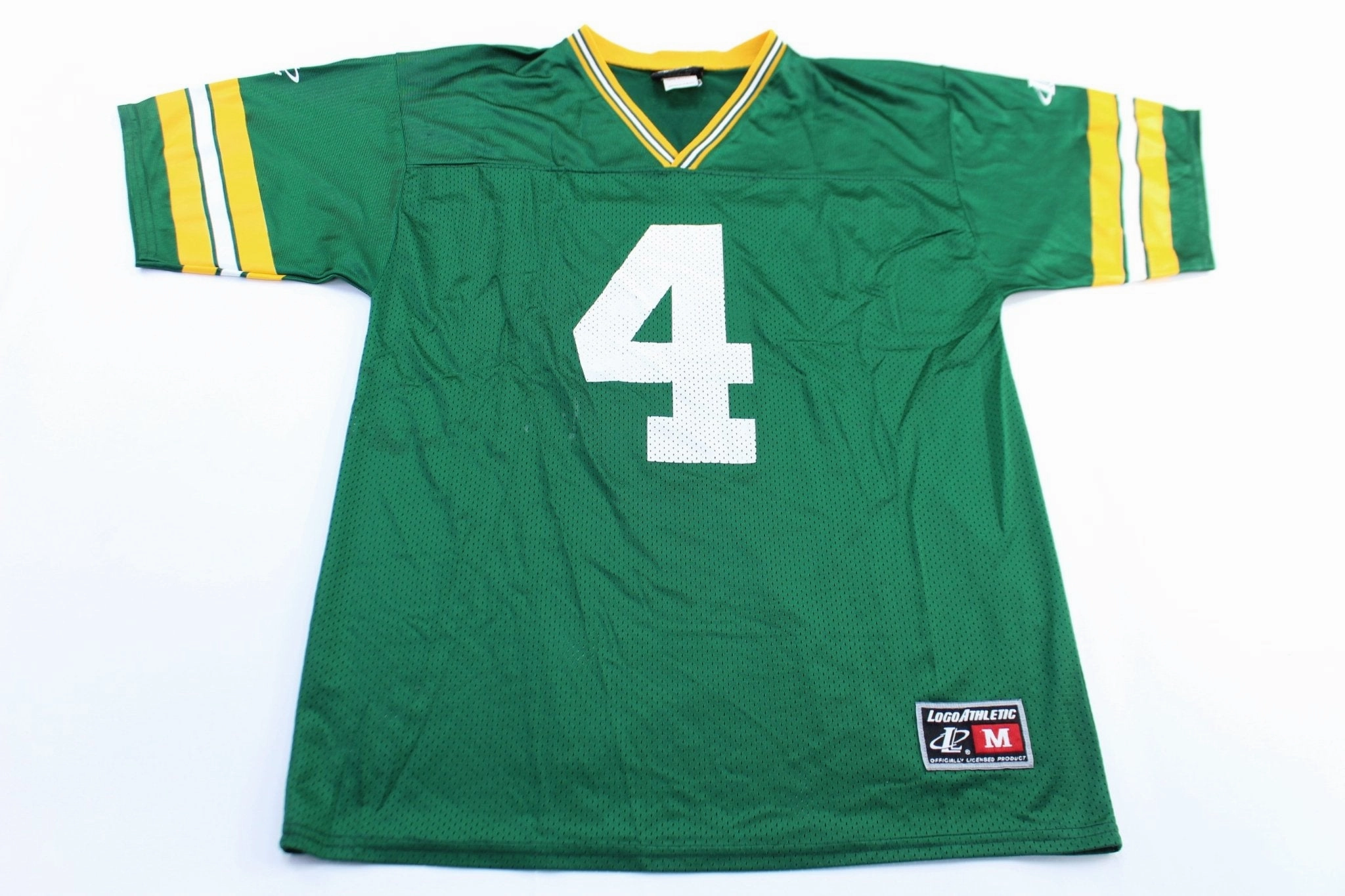 Reinforced Shoulder Panels Urban Run Vintage Green Bay Packers Brett Favre Football Jersey
