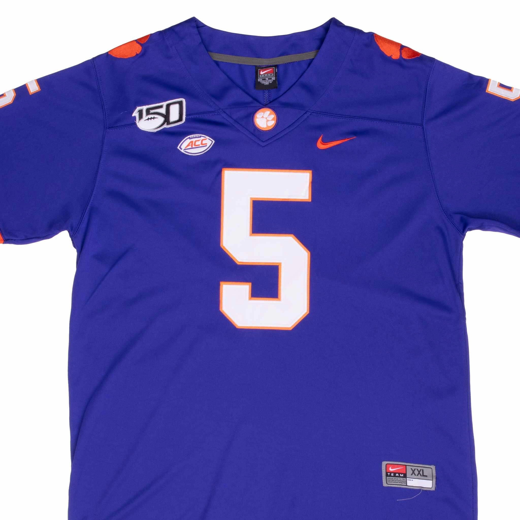 Ultra Flex Ribbed Trim VINTAGE NCAA CLEMSON TIGERS DJ UIAGALELEI NIKE JERSEY SIZE XL