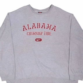 VINTAGE NCAA NIKE ALABAMA CRIMSON TIDE SWEATSHIRT 1990S 2XL MADE IN USA Weekend Comfort