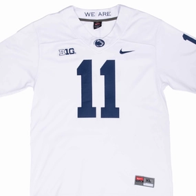 Mesh Panel Ventilation Smooth Silicone Gripper VINTAGE NCAA PENN STATE MICAH PARSONS NIKE FOOTBALL JERSEY SIZE XL