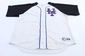 Quick Release Hem Vintage New York Yankees Majestic Baseball Jersey