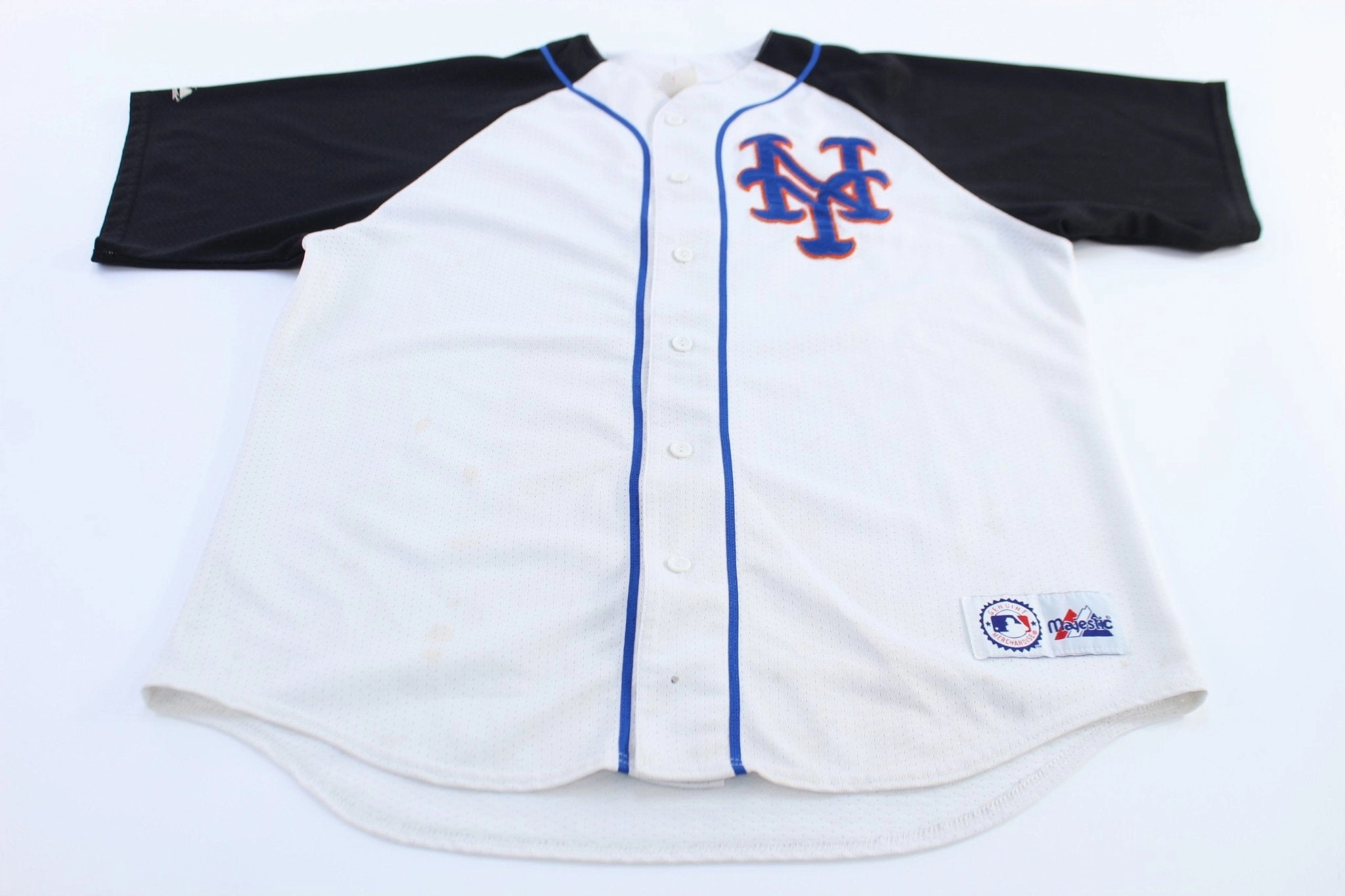 Quick Release Hem Vintage New York Yankees Majestic Baseball Jersey