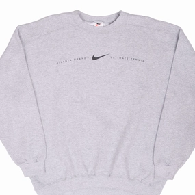 Relaxed Fit product surfing suitability VINTAGE NIKE ATLANTA BRAND ULTIMATE TENNIS SWEATSHIRT 1997 LARGE MADE IN USA
