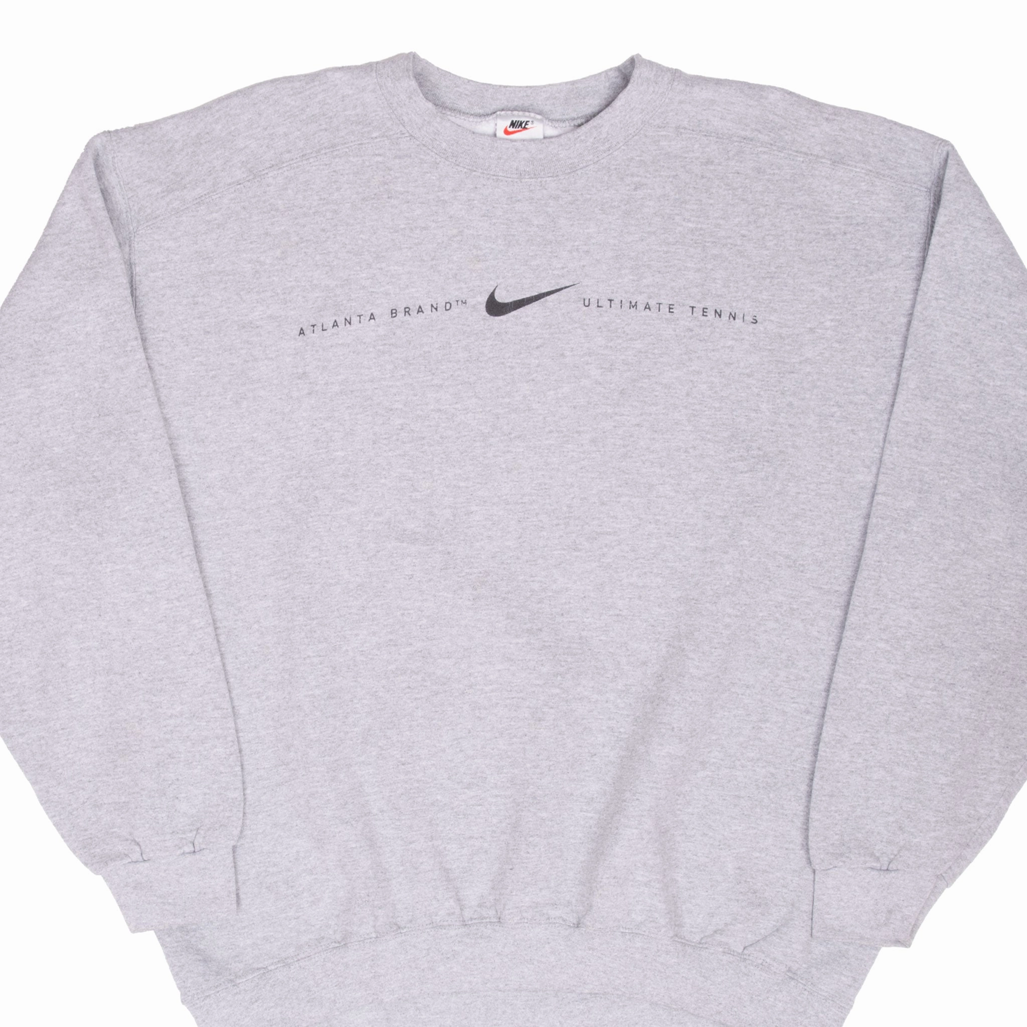 Relaxed Fit product surfing suitability VINTAGE NIKE ATLANTA BRAND ULTIMATE TENNIS SWEATSHIRT 1997 LARGE MADE IN USA