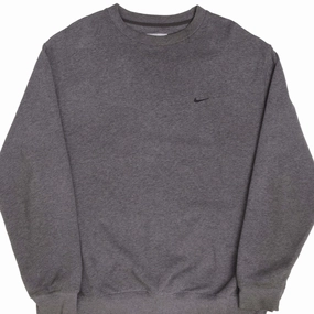 product mountain adventure spirit VINTAGE NIKE CLASSIC SWOOSH DARK GREY SWEATSHIRT 2000S SIZE XL