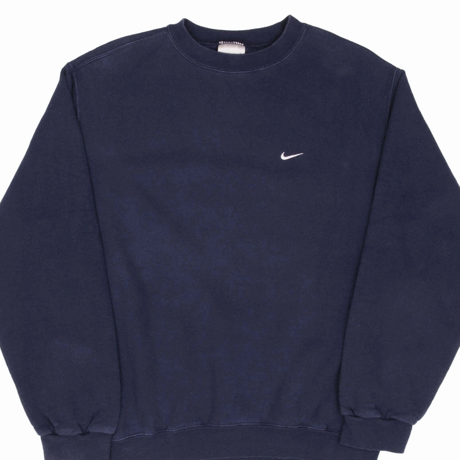 product sale Smart Design VINTAGE NIKE CLASSIC SWOOSH NAVY BLUE SWEATSHIRT 2000S SIZE MEDIUM