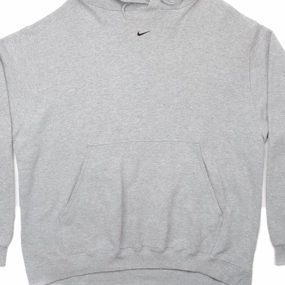 Home Comfort Hoodie Style VINTAGE NIKE HOODIE SWEATSHIRT SIZE LARGE