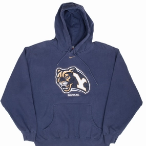 Casual Fit Yoga wear VINTAGE NIKE NCAA BYU BRIGHAM YOUNG BLUE HOODIE SWEATSHIRT 2000S LARGE