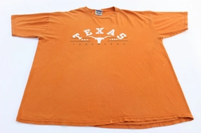 Vintage University of Texas Longhorns T-shirt Moisture Wicking Fabric Sleek Look