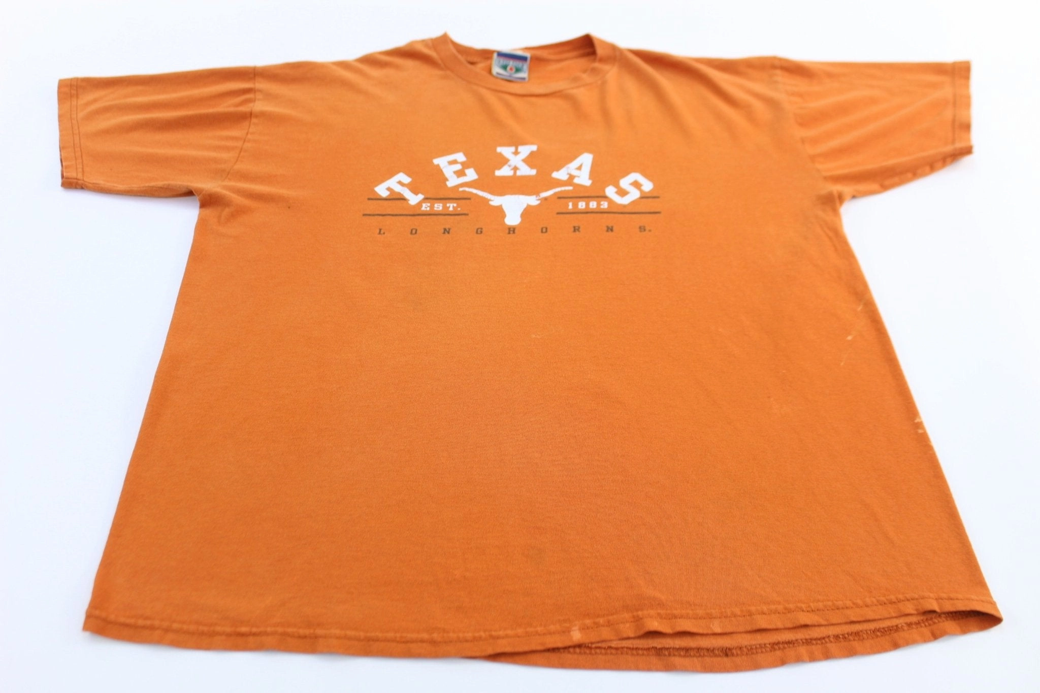 Vintage University of Texas Longhorns T-shirt Moisture Wicking Fabric Sleek Look
