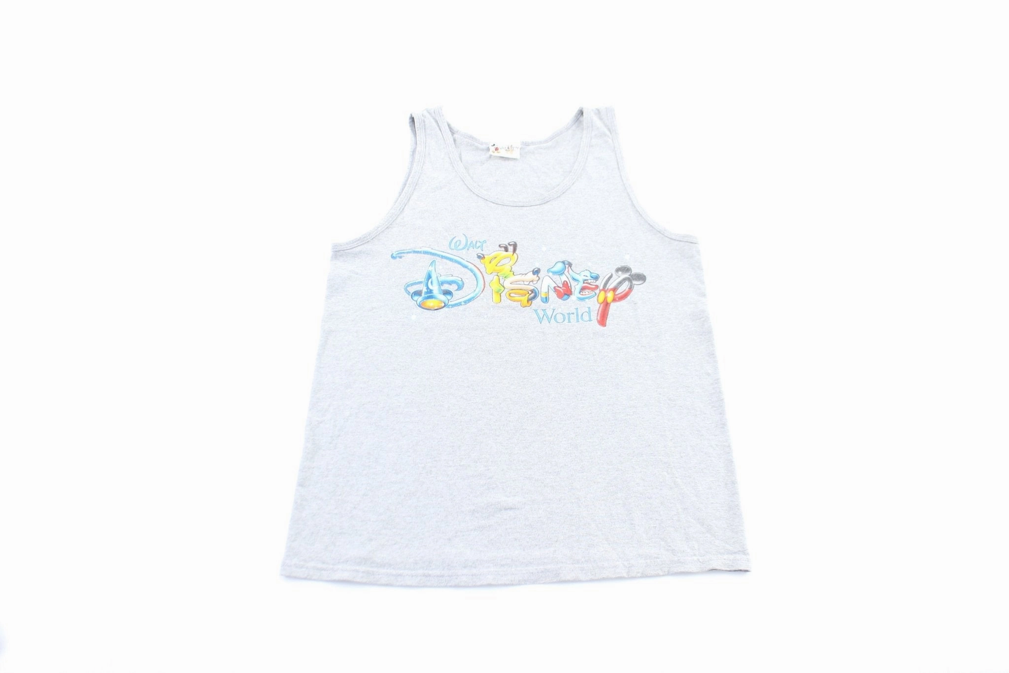 Vintage Walt Disney World Tank Top Compression Fit Engineering gear up