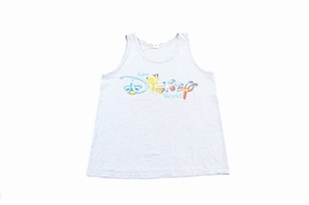 Vintage Walt Disney World Tank Top Compression Fit Engineering gear up