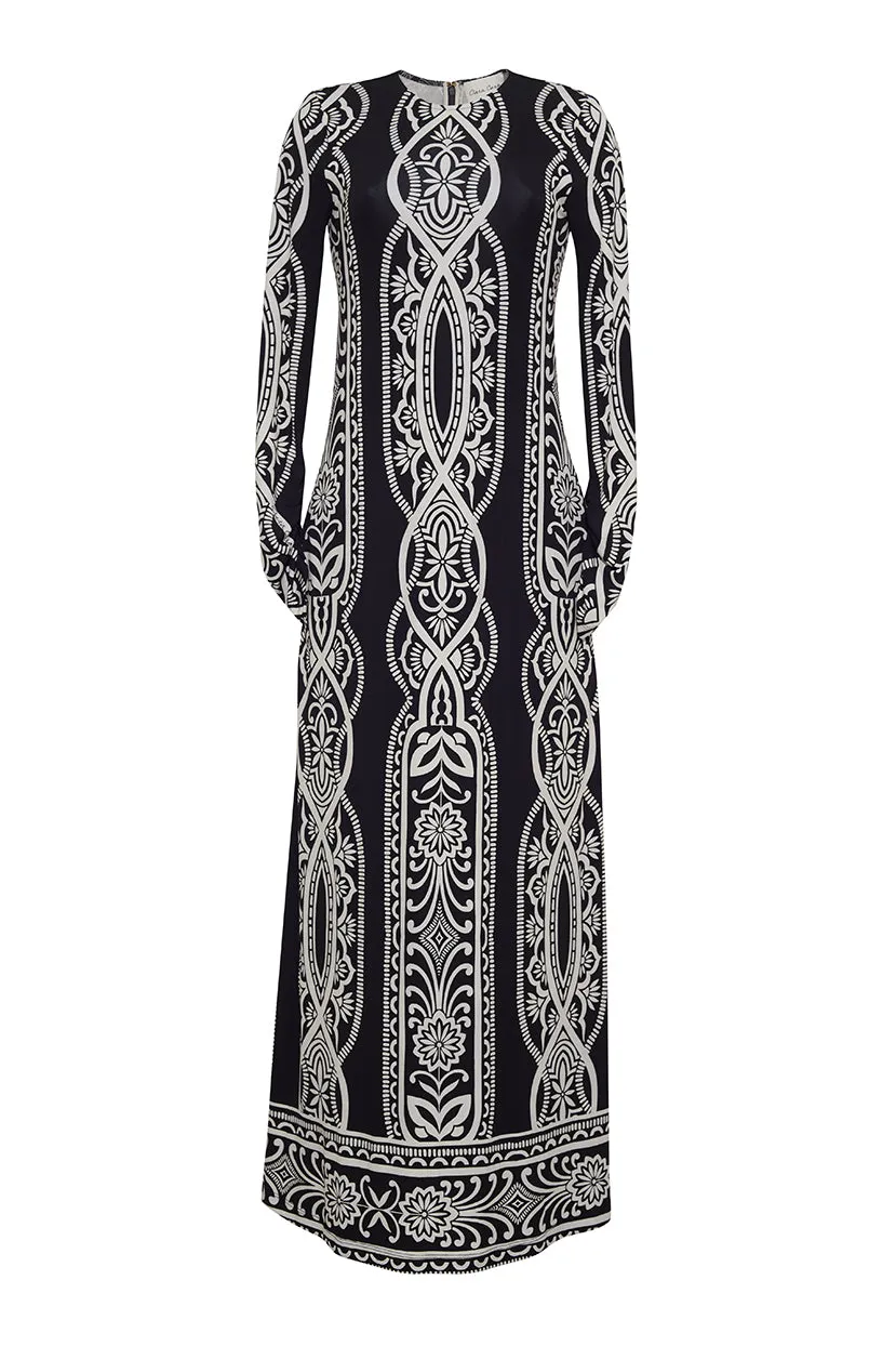 Danae Dress Vibrant Form Bold Movement