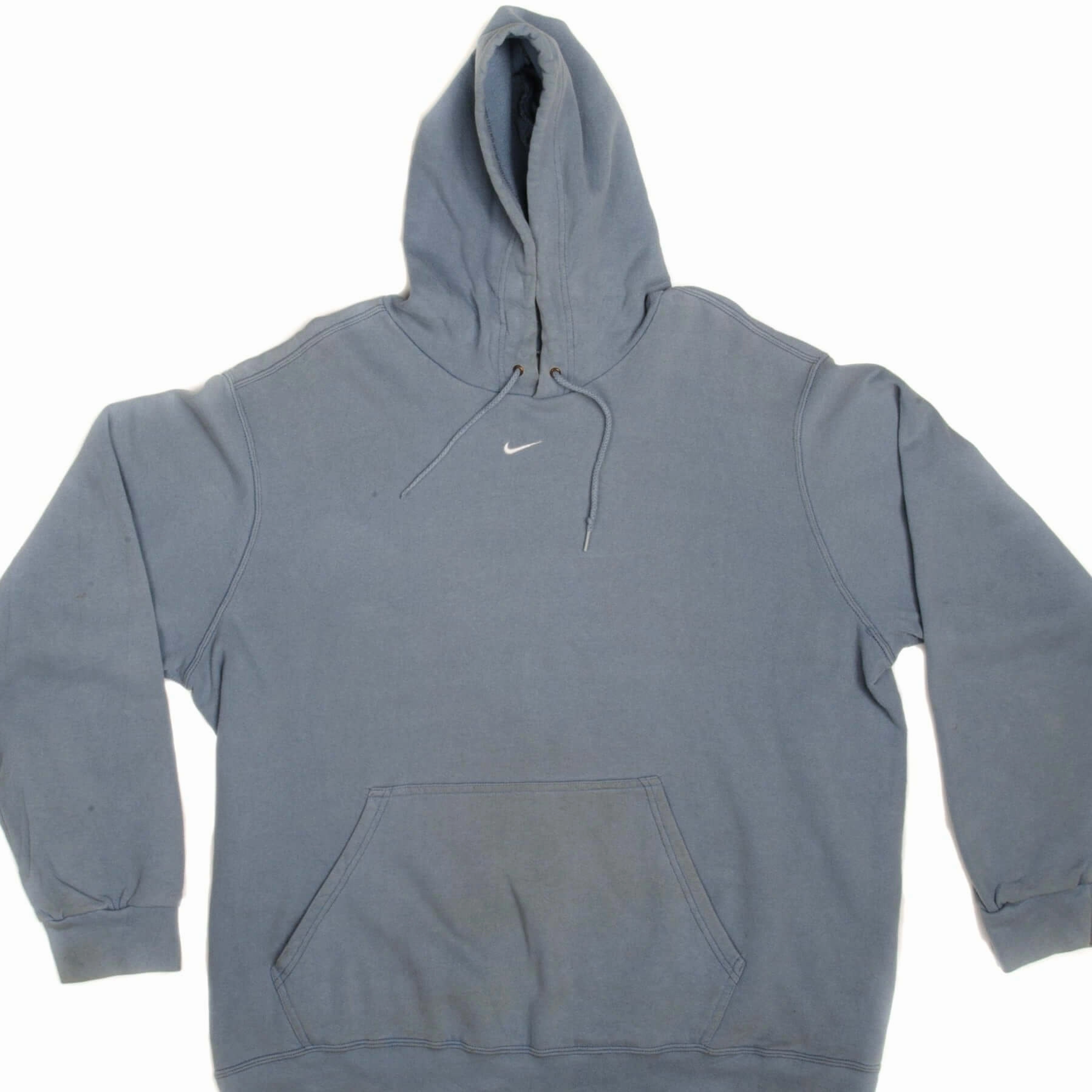 VINTAGE NIKE HOODIE SWEATSHIRT SIZE XL CENTER SWOOSH 2000S product geometric precision Poolside Relax