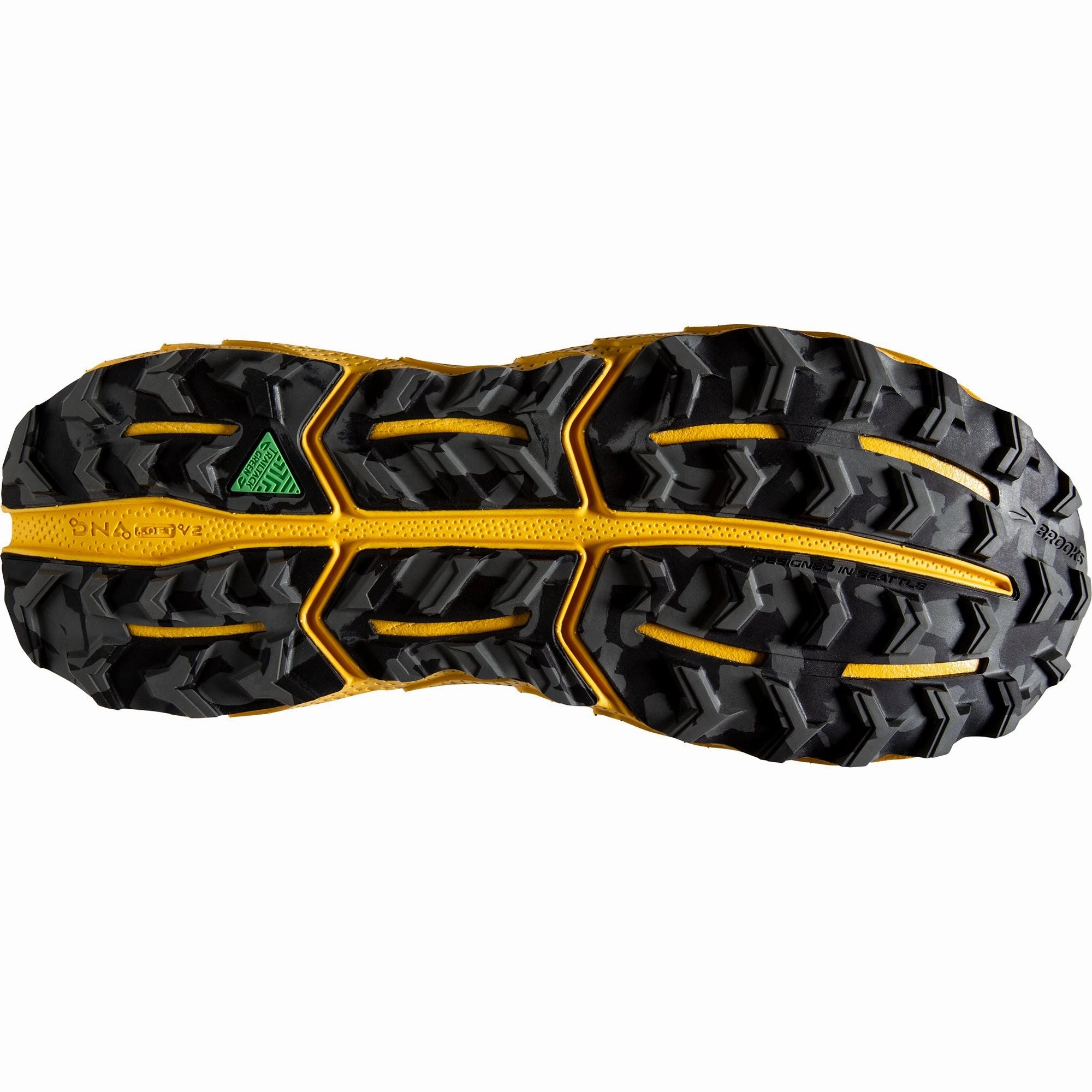 Brooks Cascadia 17 Mens Trail Running Shoes - Grey SleekDesign stability - focused running shoes