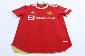 Adidas Logo Manchester United Striped Soccer Jersey Natural motion Casual Motion
