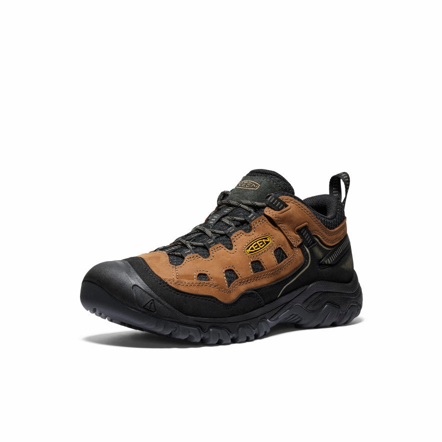 Men's Targhee IV Vented Hiking Shoe  |  Bison/Golden Yellow Secure fit Ergonomic Design