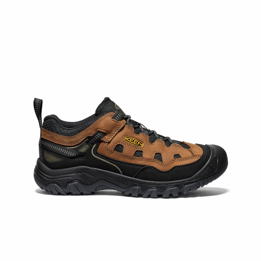 All terrain Men's Targhee IV Vented Hiking Shoe  |  Bison/Golden Yellow