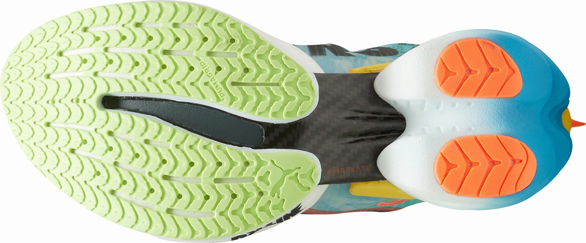 Puma Fast-R Nitro Elite 2 Womens Running Shoes - Green Outdoor Adaptability Bounce Energy Return