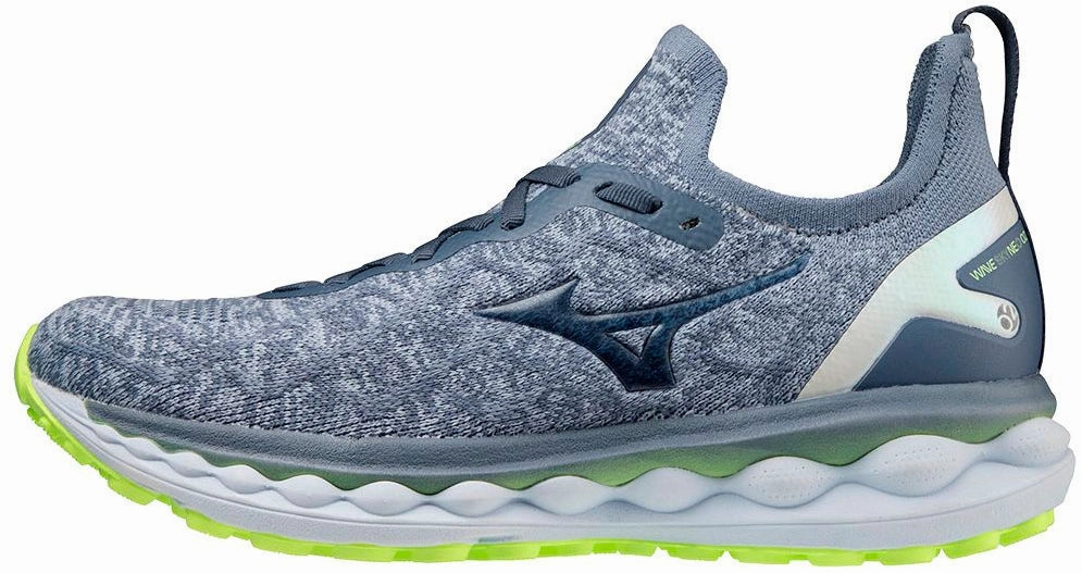 Mizuno Wave Sky Neo 2 Womens Running Shoes - Blue Breathable Upper Design Comfort Layer