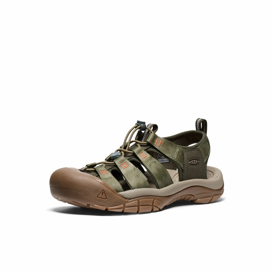 Multi Surface Breathable Men's Newport H2 Sandal  |  Winter Moss/Chevron