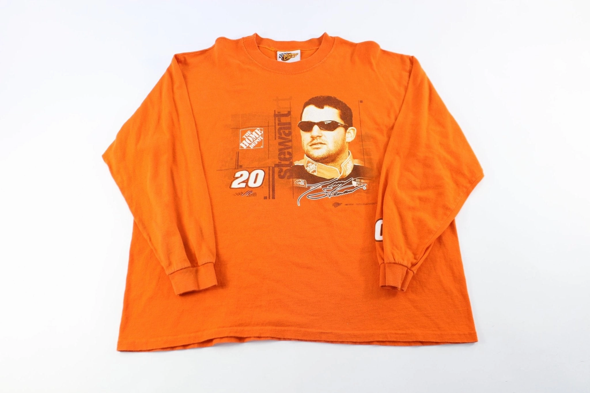 Winner's Circle Tony Stewart The Home Depot LS T-Shirt Sophisticated Casual Clean Cut