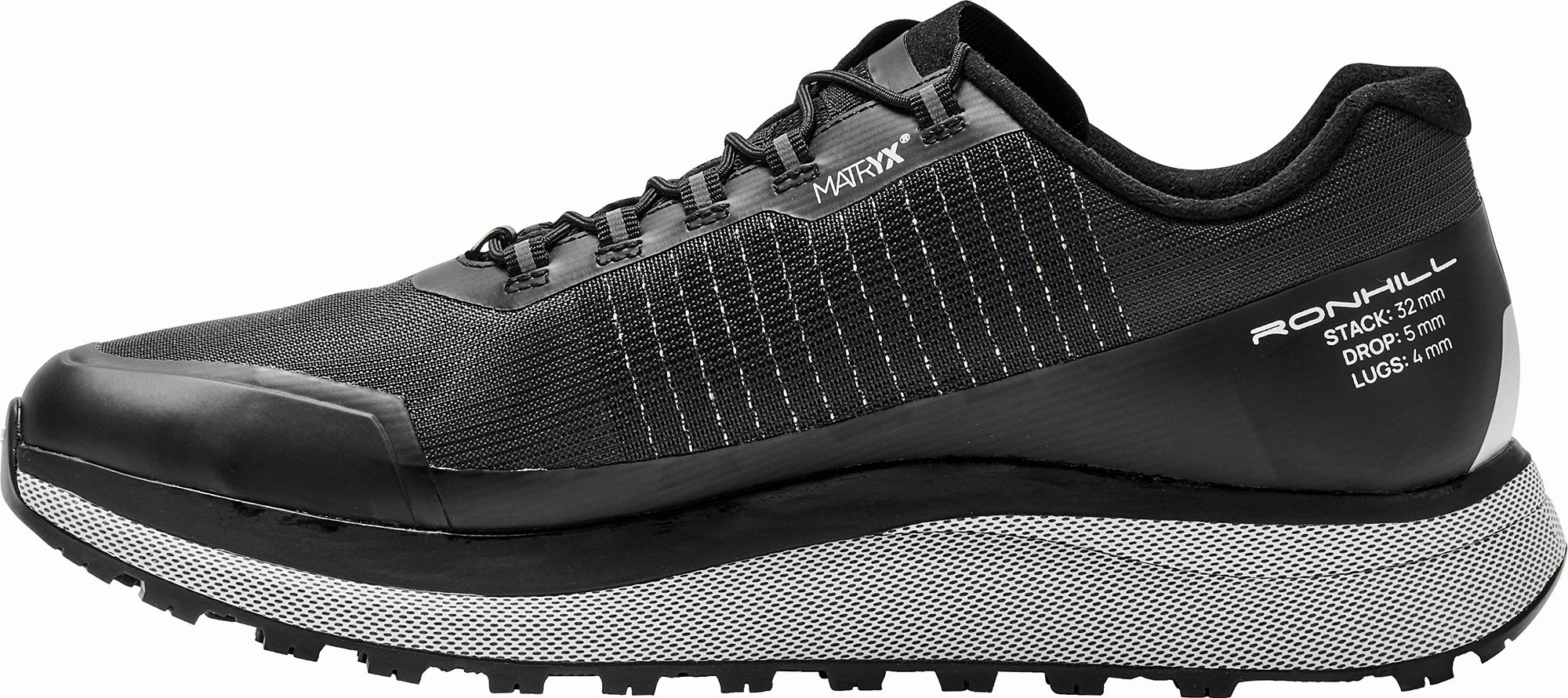kickboxing shoes Ronhill Freedom Mens Trail Running Shoes - Black