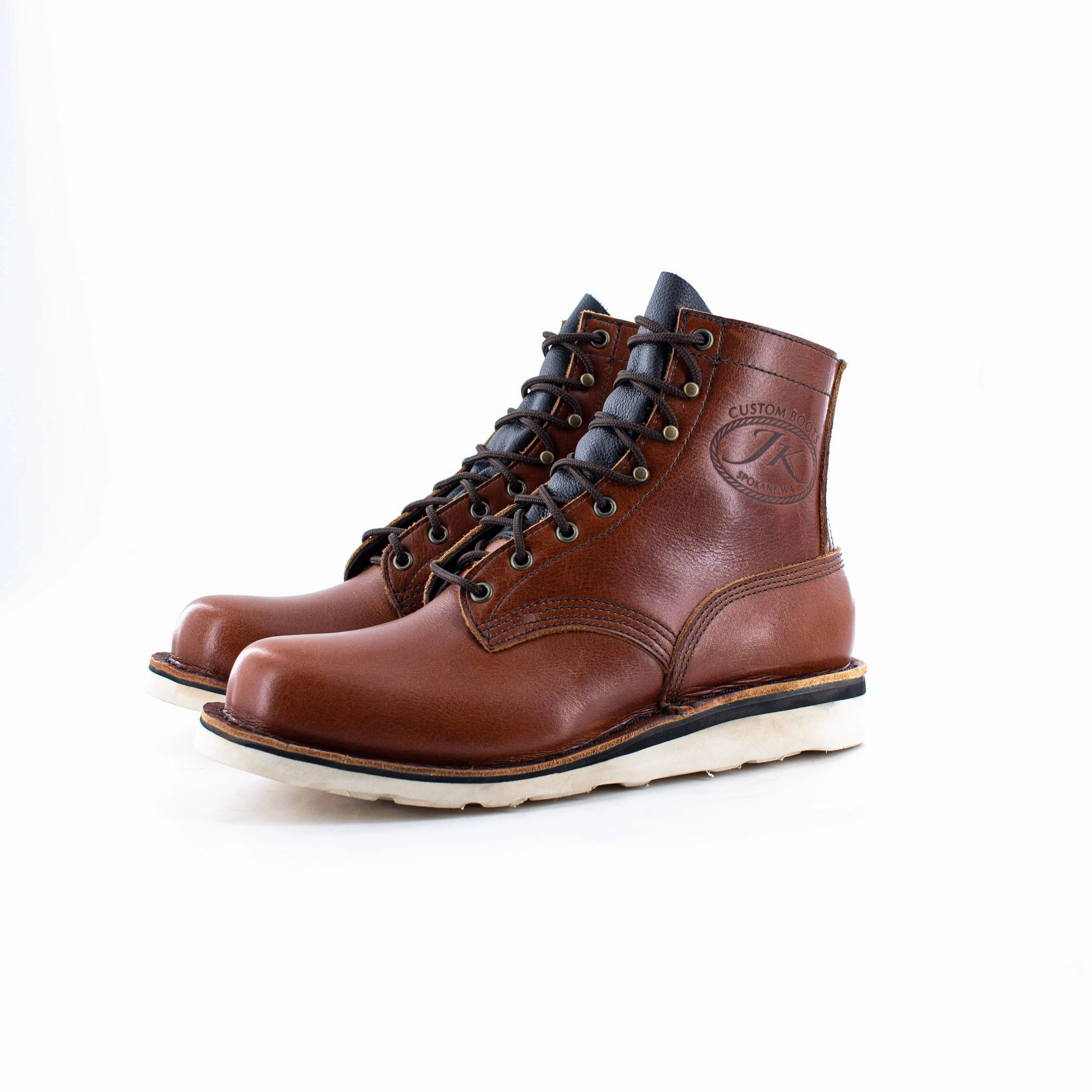 300 (Safety Toe) - Redwood Smooth Finish Casual Comfort