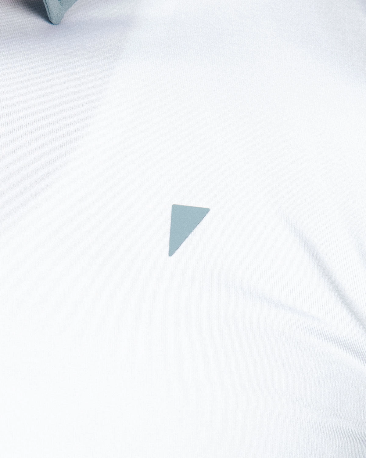 NoChafe Collar Lining Brushed Interior White/Storm Blue Two Tone Classic Polo