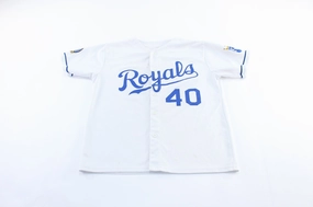 Kansas City Royals 40th Anniversary Baseball Jersey Anti Static Weave Technology