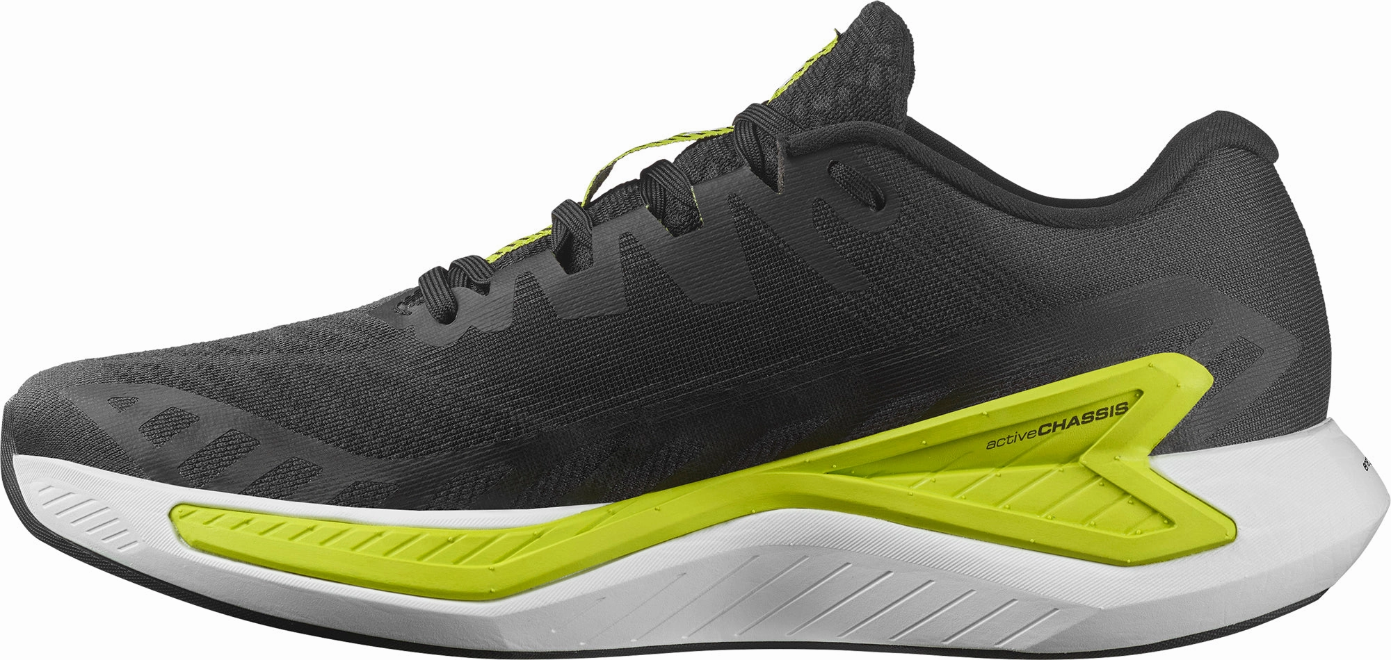 Salomon DRX Bliss 2 Mens Running Shoes - Black high - top design Hydrophobic Lining