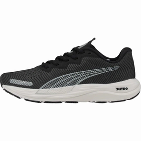 running in a modern bridge area shoes machine - washable - convenience shoes Puma Velocity Nitro 2 Womens Running Shoes - Black