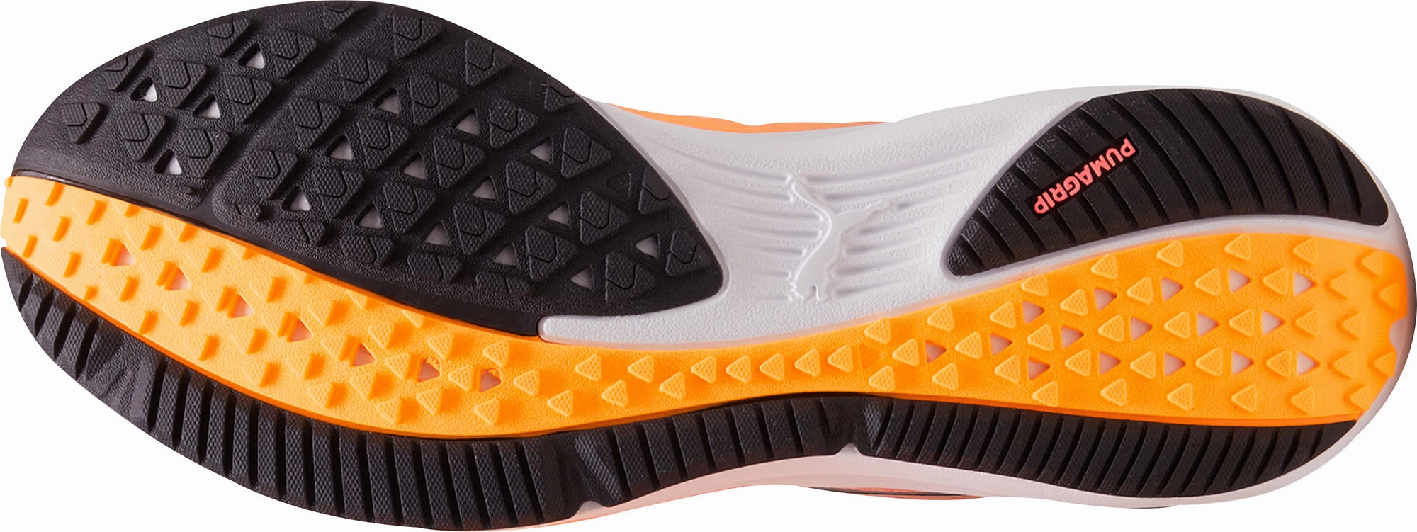 modern shoe design Sock Like Fit Design Puma Electrify Nitro 3 Mens Running Shoes - Orange