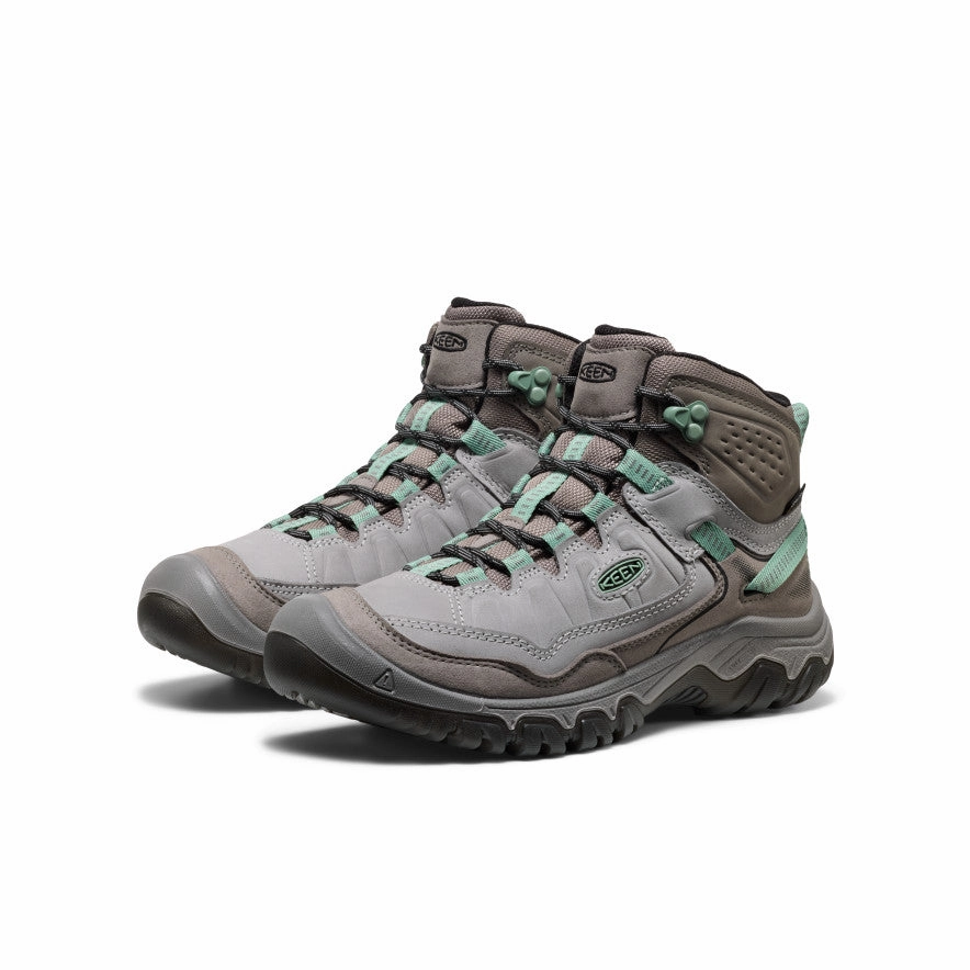 Women's Targhee IV Waterproof Hiking Boot  |  Alloy/Granite Green Anti Odor sports