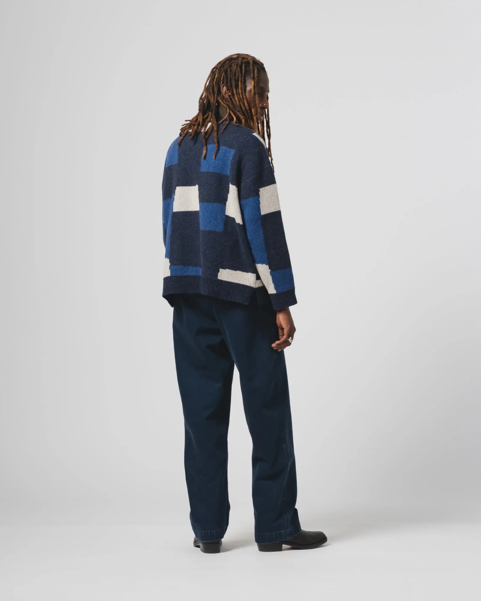 Quick Release Buckle Frisco Chino Enigma Denim Blue