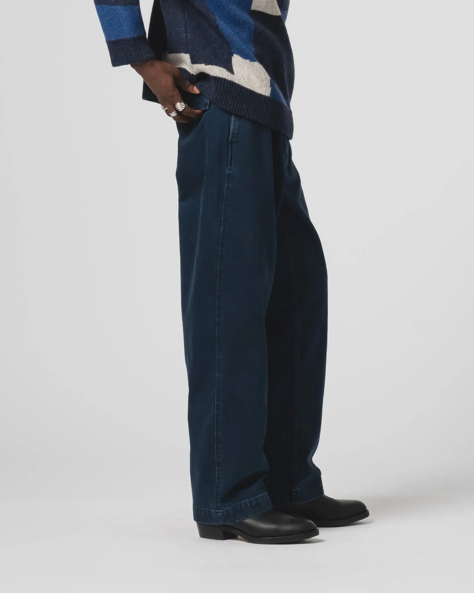 Air Circulation Non Irritating Frisco Chino Enigma Denim Blue