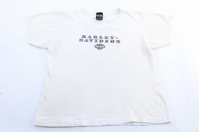 OekoTexCertified Classic Comfort Style Women's 1997 Harley Davidson Motorcycles Lafayette, Louisiana T-Shirt