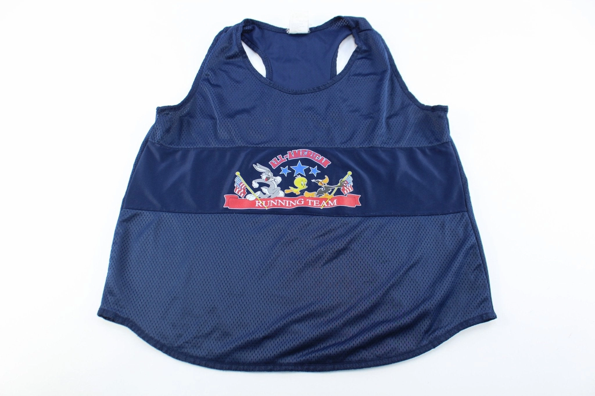 Flexible Drop Shoulder Cut Air Flow Tech Women's 1997 Looney Tunes All American Running Team Jersey