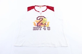 Quick Touch Warm Up Women's 2002 Looney Tunes Tweety 2 Hot 4 U Tank Top