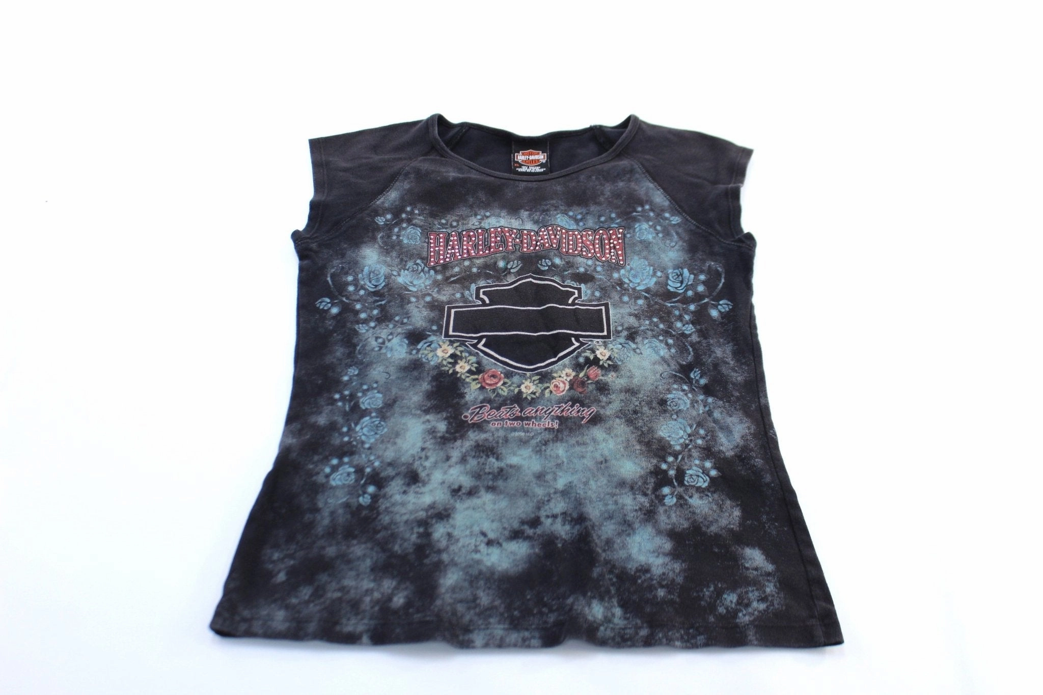 Women's 2006 Harley Davidson Motorcycles Austin, Texas T-Shirt Layering Wear NonIronTechnology