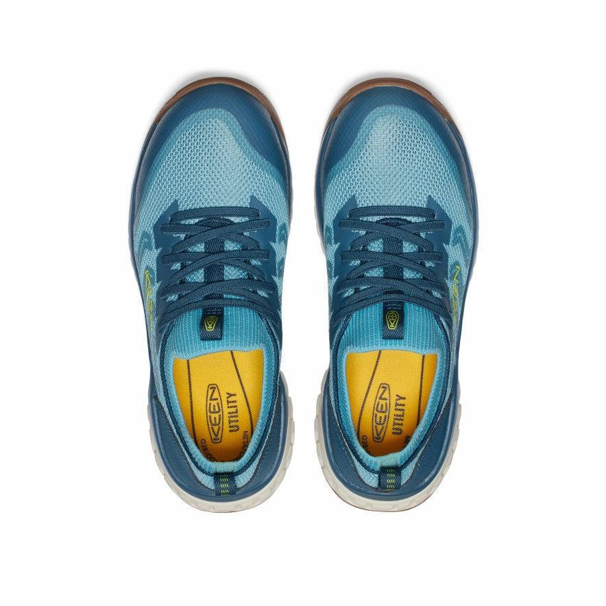 Chill Shoes Women's Arvada Shift Work Sneaker (Carbon Toe)  |  Reef Waters/Legion Blue