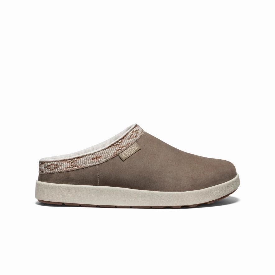 Women's Elle Suede Mule  |  Brindle/Birch Step In Ease