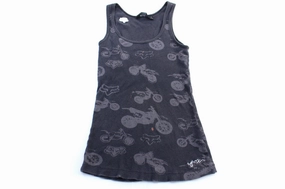 Women's Fox Embroidered Logo All Over Print Tank Top Training Wear