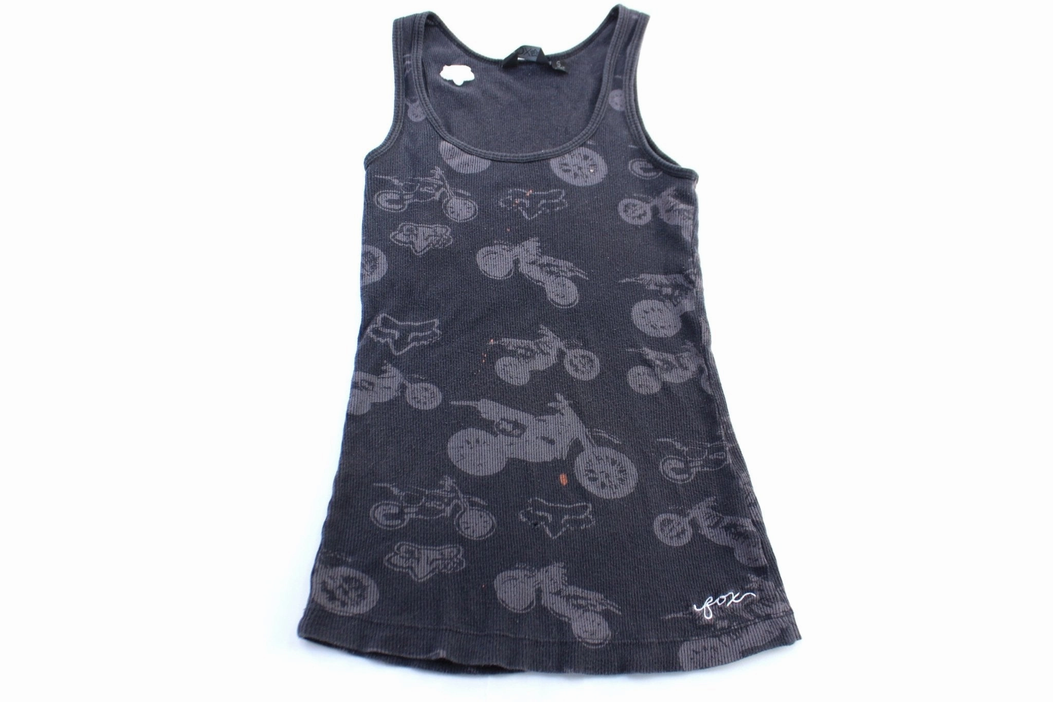 Women's Fox Embroidered Logo All Over Print Tank Top Training Wear