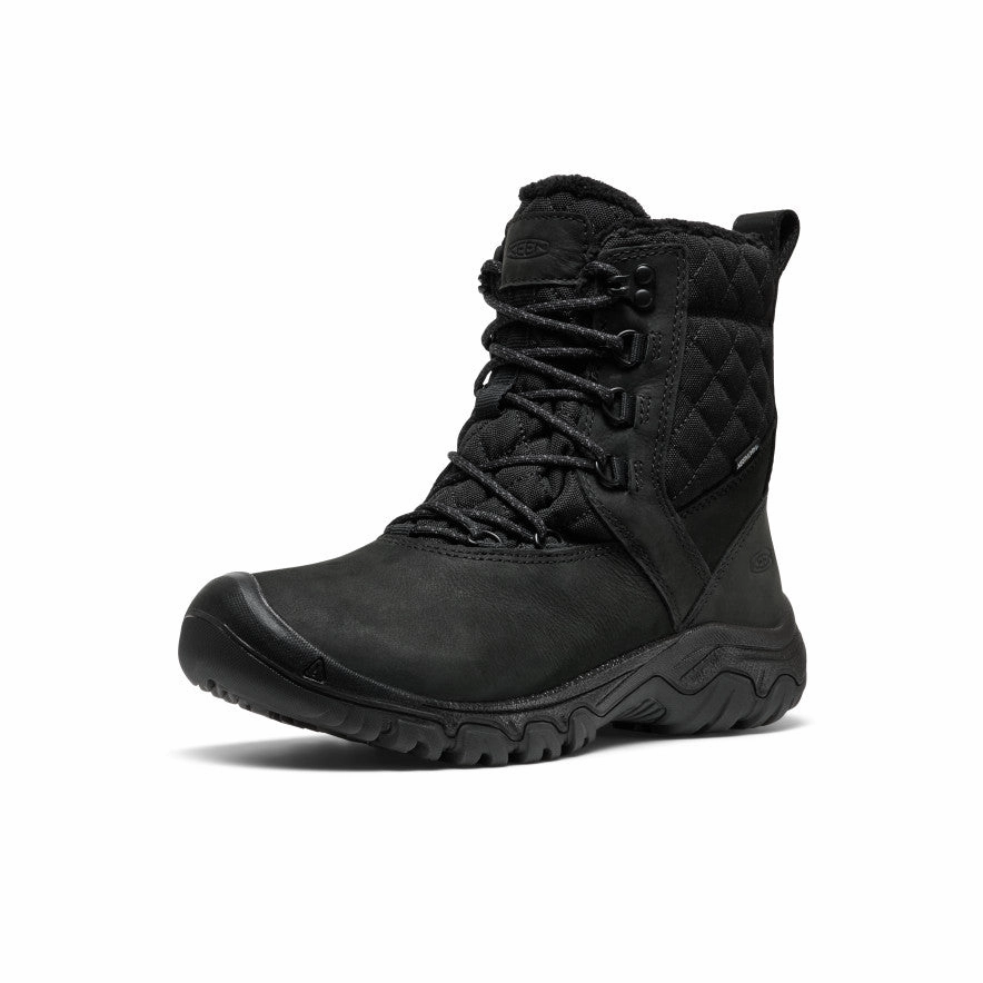Odor Resistant Tech Wear Resistant Coating Women's Greta II Waterproof Boot  |  Black